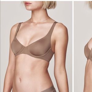 Cuup The Scoop Bra in Taupe